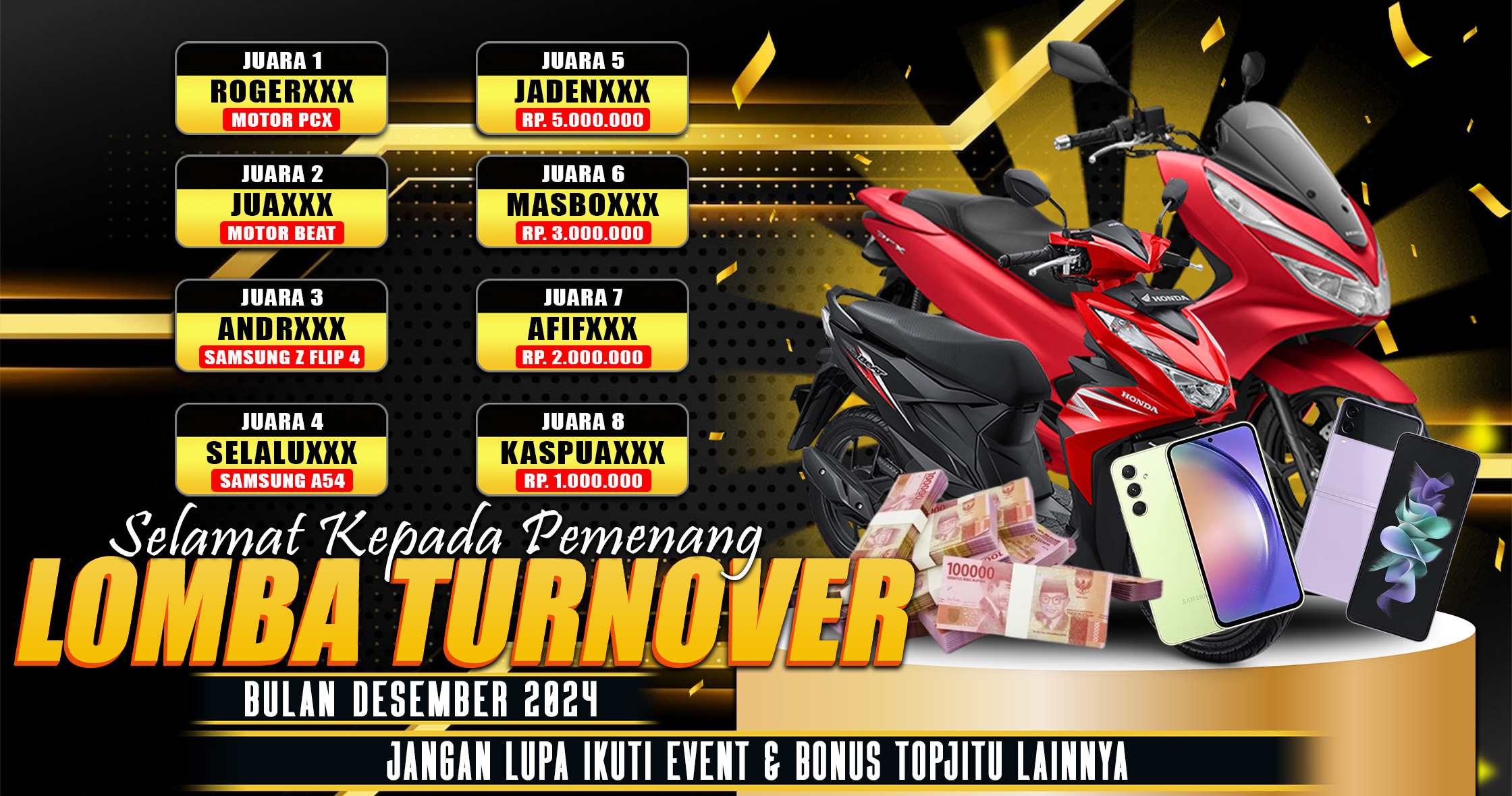 Lomba Turnover Bulanan